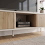Hanah Home Soporte para TV Ventro Sandstone, Natural